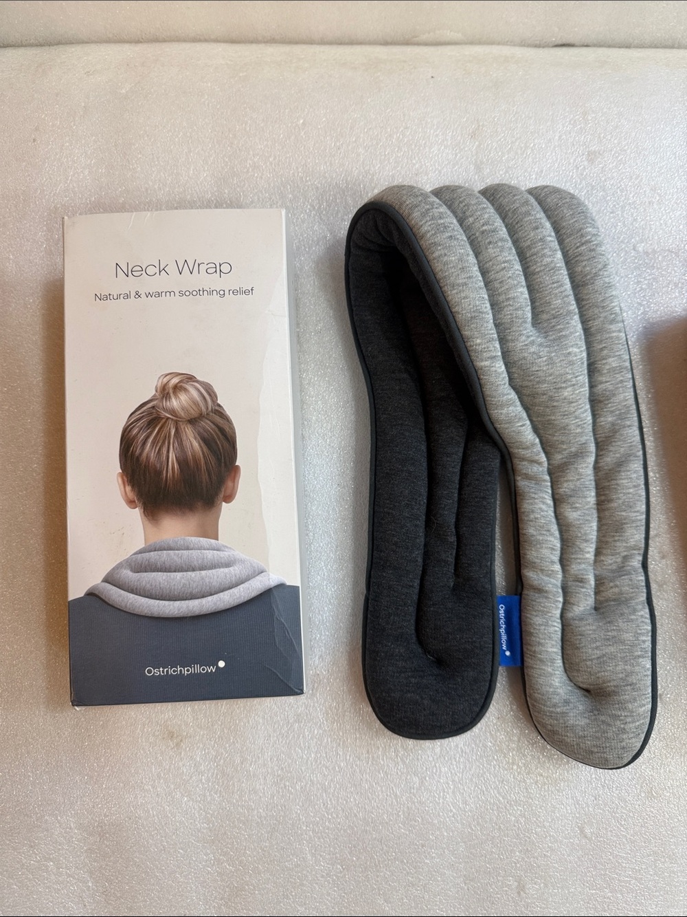 OstrichPillow Neck Wrap Warm Soothing Relief new